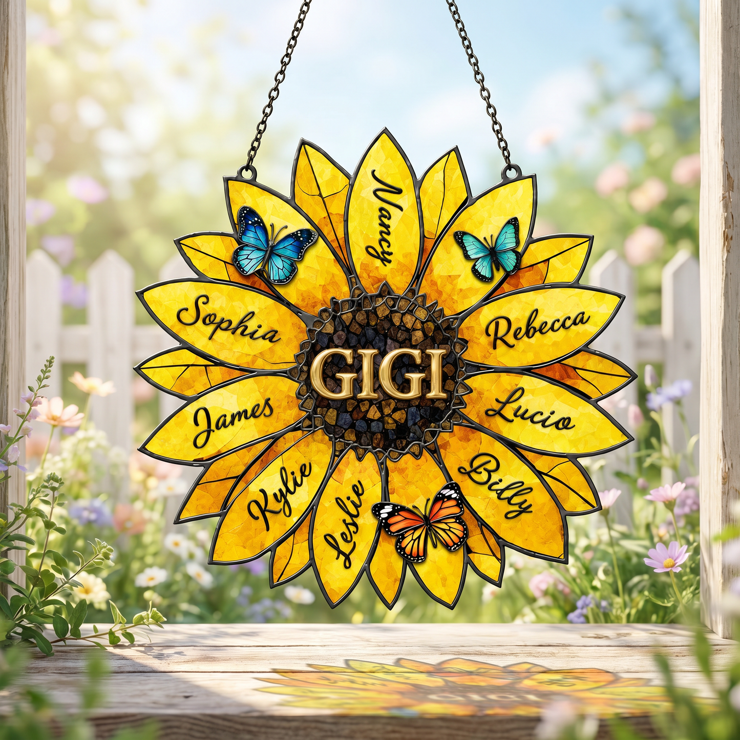 Bespoke Eternal Bloom Personalized Floral Keepsake