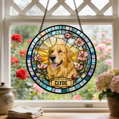 Majestic Custom Stained Glass Pet Legacy Art