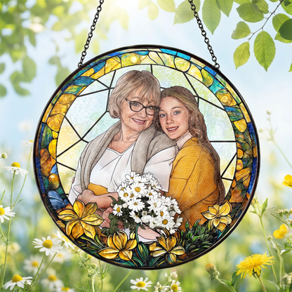 Bespoke Handcrafted Family Memory Glass Ornament