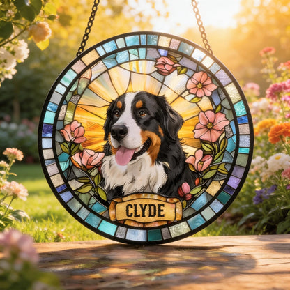 Majestic Custom Stained Glass Pet Legacy Art