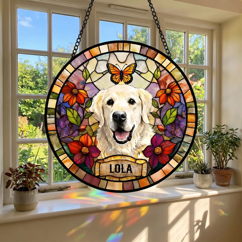 Majestic Custom Stained Glass Pet Legacy Art