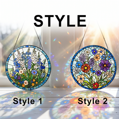 Radiant Bloom Ethereal Crystal Window Treasure