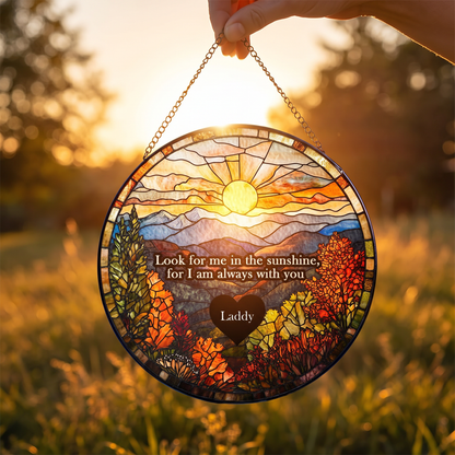 Eternal Light Memorial Stained Glass Masterpiece