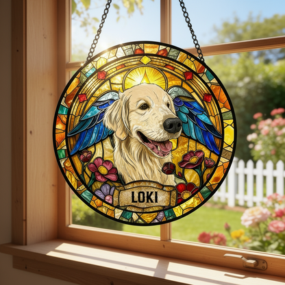 Majestic Custom Stained Glass Pet Legacy Art